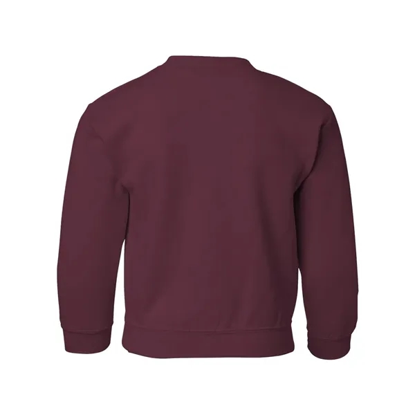 Youth 8.0 oz., 50% cotton / 50% polyester crewneck sweatshirt. Blank... from ASI 84358 S&S Activewear