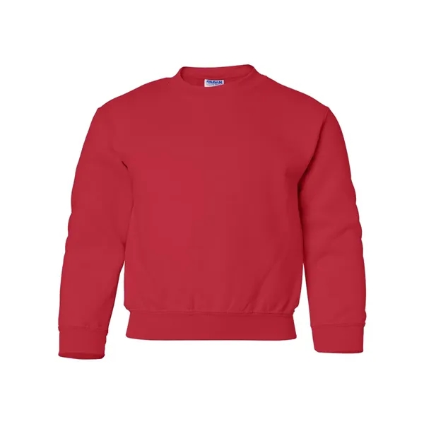 Youth 8.0 oz., 50% cotton / 50% polyester crewneck sweatshirt. Blank... from ASI 84358 S&S Activewear