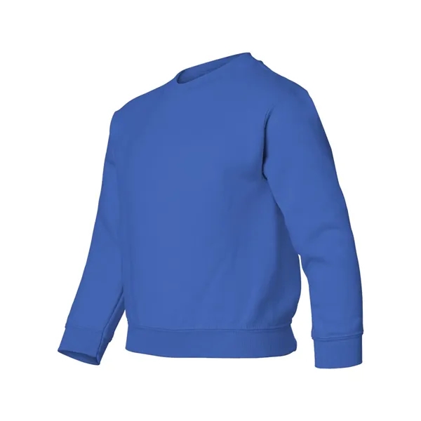 Youth 8.0 oz., 50% cotton / 50% polyester crewneck sweatshirt. Blank... from ASI 84358 S&S Activewear
