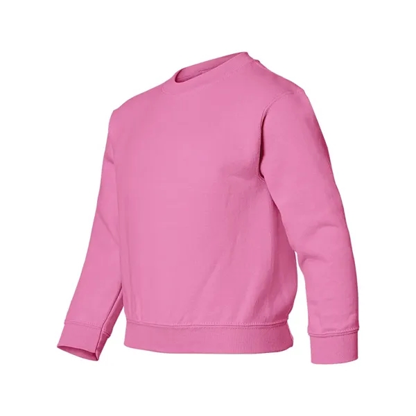 Youth 8.0 oz., 50% cotton / 50% polyester crewneck sweatshirt. Blank... from ASI 84358 S&S Activewear