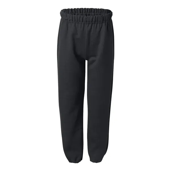 Youth 8.0 oz., 50% cotton / 50% polyester sweat pants. Blank... from ASI 84358 S&S Activewear