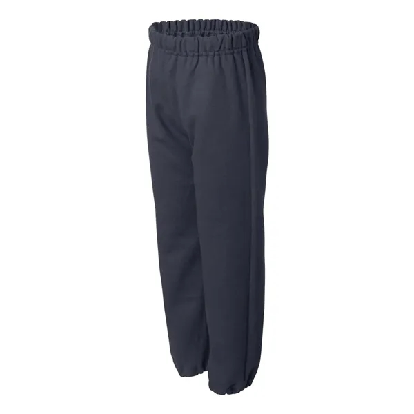 Youth 8.0 oz., 50% cotton / 50% polyester sweat pants. Blank... from ASI 84358 S&S Activewear
