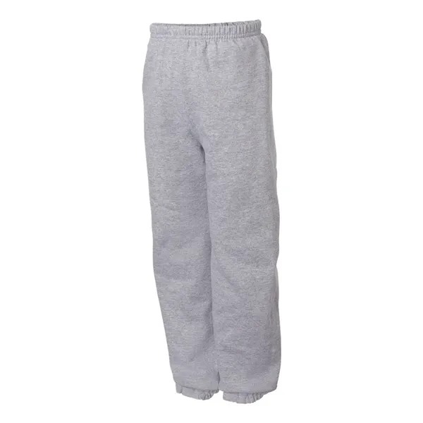 Youth 8.0 oz., 50% cotton / 50% polyester sweat pants. Blank... from ASI 84358 S&S Activewear