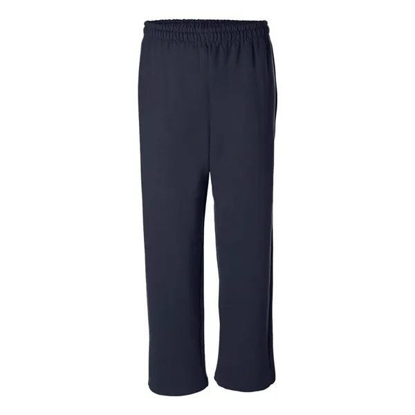 8 oz., 50% cotton / 50% polyester open bottom sweatpants. Blank... from ASI 84358 S&S Activewear