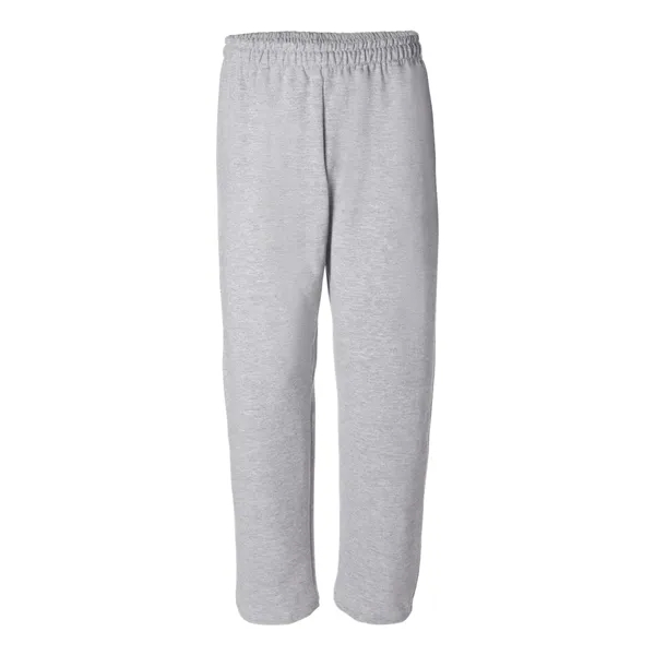 8 oz., 50% cotton / 50% polyester open bottom sweatpants. Blank... from ASI 84358 S&S Activewear