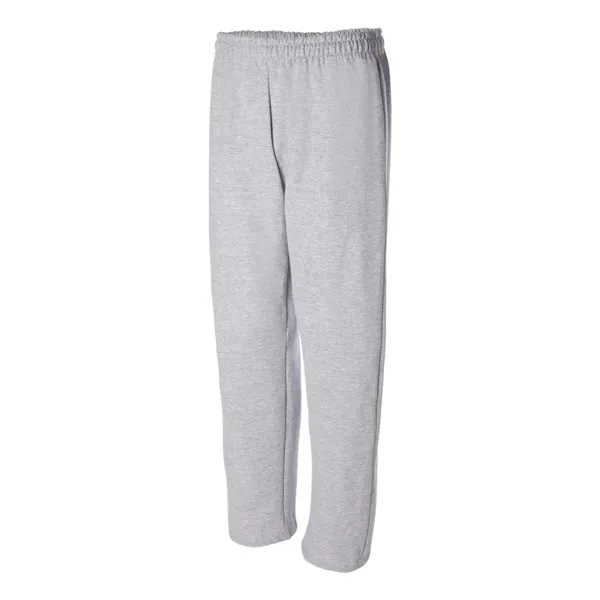 8 oz., 50% cotton / 50% polyester open bottom sweatpants. Blank... from ASI 84358 S&S Activewear