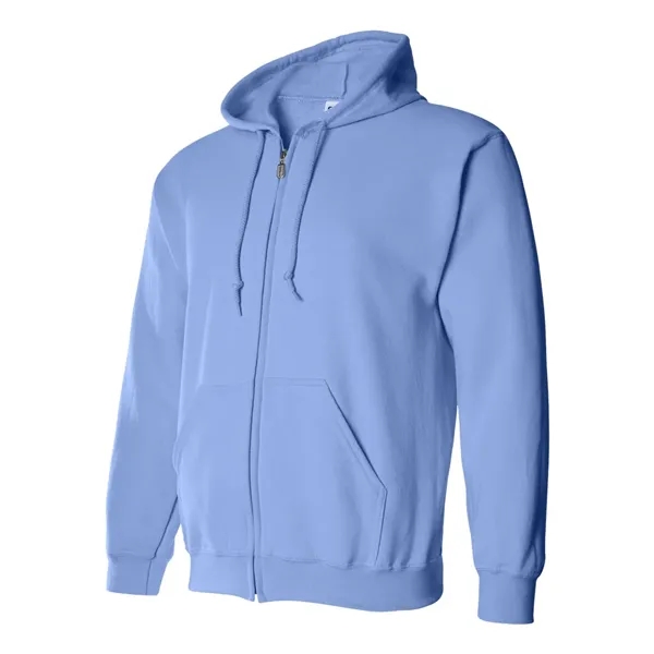 8.0 oz., 50% cotton / 50% polyester full-zip hooded sweatshirt. Blank... from ASI 84358 S&S Activewear