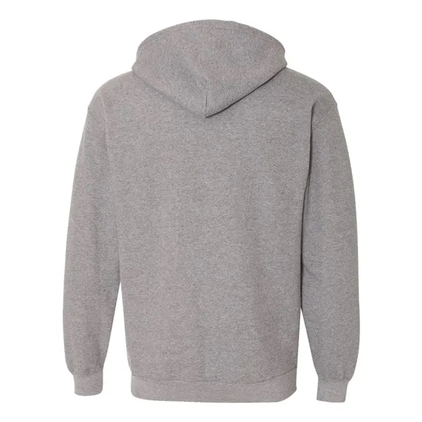 8.0 oz., 50% cotton / 50% polyester full-zip hooded sweatshirt. Blank... from ASI 84358 S&S Activewear