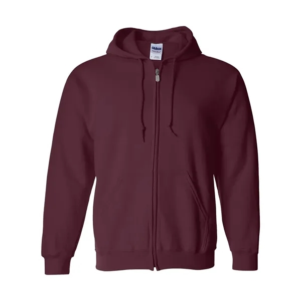 8.0 oz., 50% cotton / 50% polyester full-zip hooded sweatshirt. Blank... from ASI 84358 S&S Activewear
