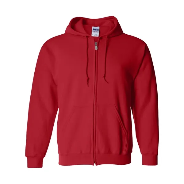 8.0 oz., 50% cotton / 50% polyester full-zip hooded sweatshirt. Blank... from ASI 84358 S&S Activewear