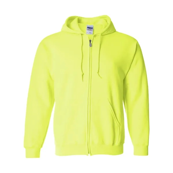 8.0 oz., 50% cotton / 50% polyester full-zip hooded sweatshirt. Blank... from ASI 84358 S&S Activewear