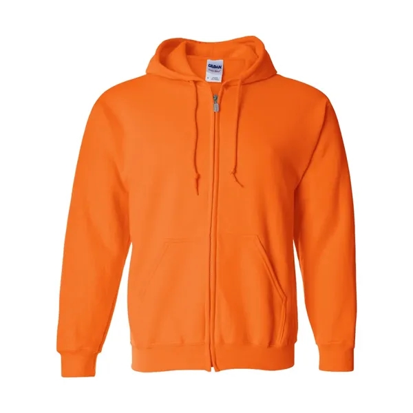 8.0 oz., 50% cotton / 50% polyester full-zip hooded sweatshirt. Blank... from ASI 84358 S&S Activewear