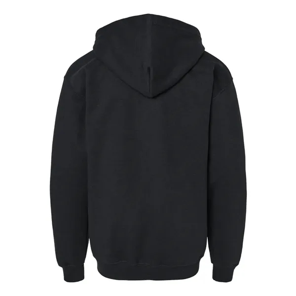 Youth 8.0 oz., 50% cotton / 50% polyester full zip hooded... from ASI 84358 S&S Activewear