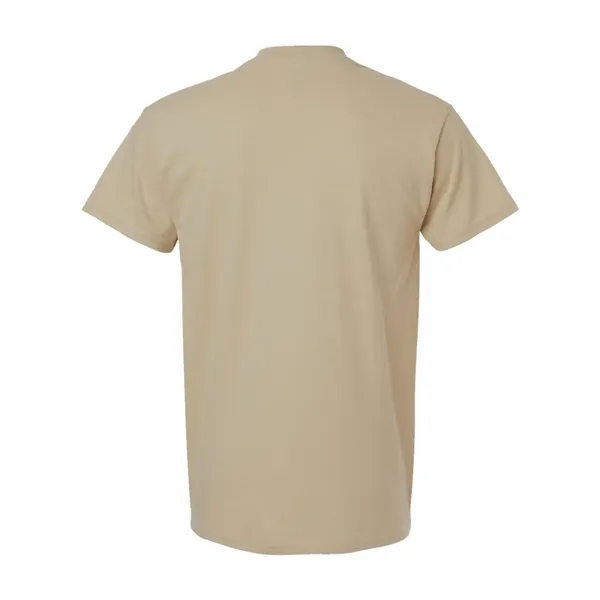 Quarter-turned T-shirt made of 100% Ultra Cotton with fabric variations for... from ASI 84358 S&S Activewear