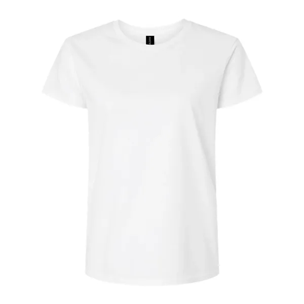 Women's 6.1 oz 100% cotton, pre-shrunk classic fit t-shirt. Blank product.... from ASI 84358 S&S Activewear