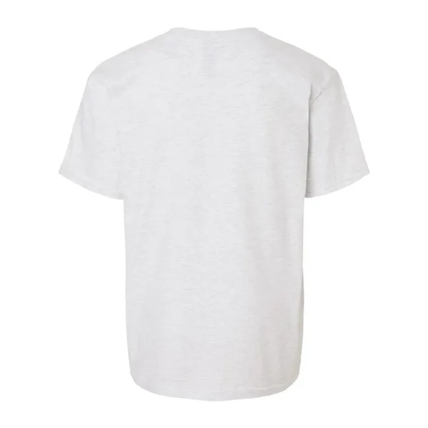 Youth 5.3 oz pre-shrunk, 100% heavy cotton t-shirt. Blank product.... from ASI 84358 S&S Activewear