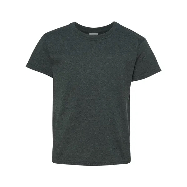 Youth 5.3 oz pre-shrunk, 100% heavy cotton t-shirt. Blank product.... from ASI 84358 S&S Activewear