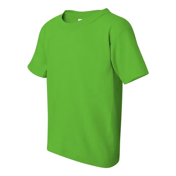 Youth 5.3 oz pre-shrunk, 100% heavy cotton t-shirt. Blank product.... from ASI 84358 S&S Activewear