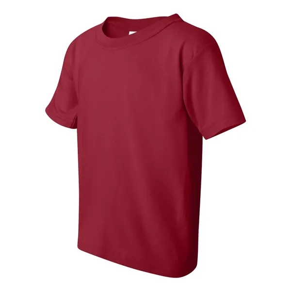 Youth 5.3 oz pre-shrunk, 100% heavy cotton t-shirt. Blank product.... from ASI 84358 S&S Activewear