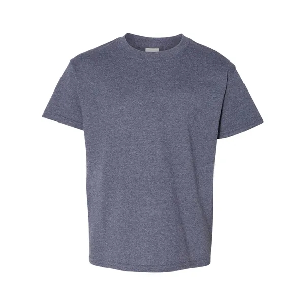 Youth 5.3 oz pre-shrunk, 100% heavy cotton t-shirt. Blank product.... from ASI 84358 S&S Activewear