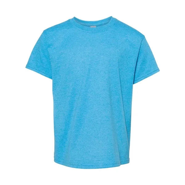 Youth 5.3 oz pre-shrunk, 100% heavy cotton t-shirt. Blank product.... from ASI 84358 S&S Activewear
