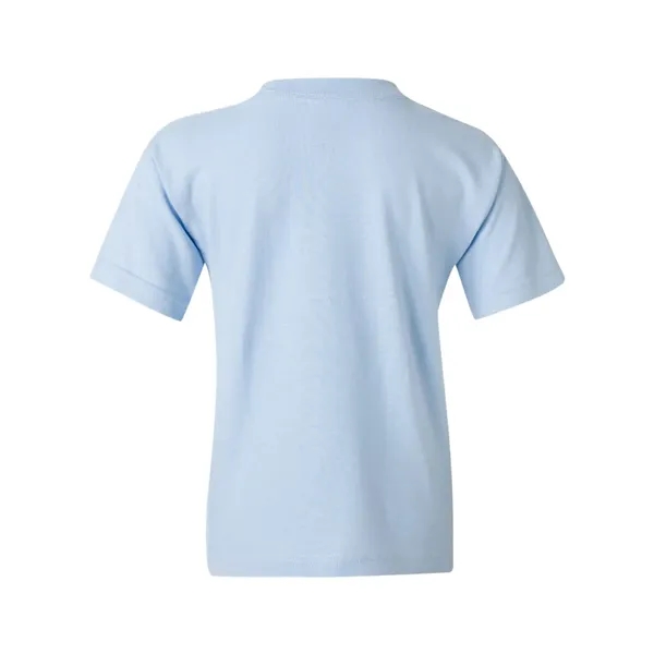 Youth 5.3 oz pre-shrunk, 100% heavy cotton t-shirt. Blank product.... from ASI 84358 S&S Activewear