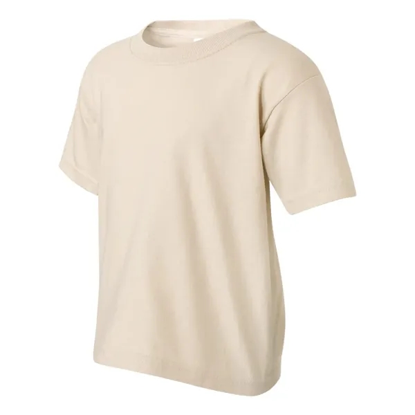 Youth 5.3 oz pre-shrunk, 100% heavy cotton t-shirt. Blank product.... from ASI 84358 S&S Activewear
