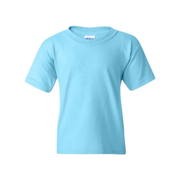 Youth 5.3 oz pre-shrunk, 100% heavy cotton t-shirt. Blank product.... from ASI 84358 S&S Activewear