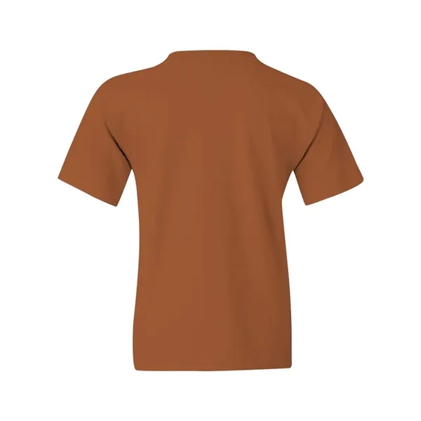 Youth 5.3 oz pre-shrunk, 100% heavy cotton t-shirt. Blank product.... from ASI 84358 S&S Activewear