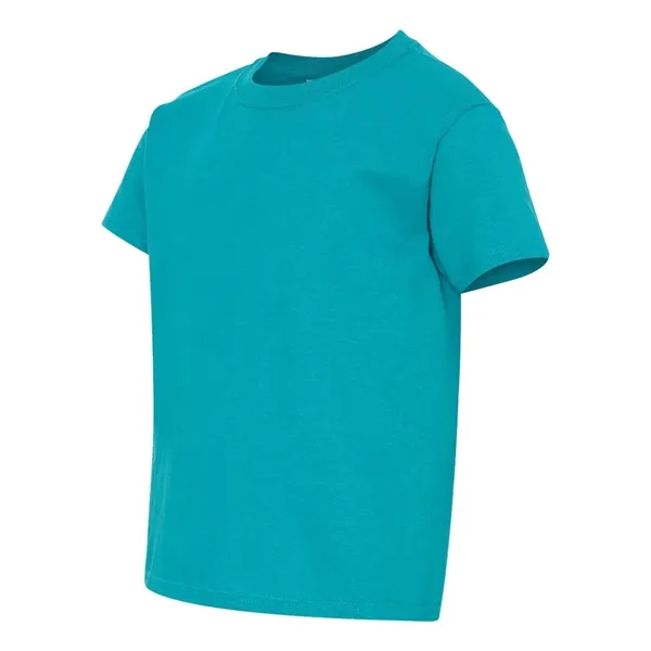 Youth 5.3 oz pre-shrunk, 100% heavy cotton t-shirt. Blank product.... from ASI 84358 S&S Activewear