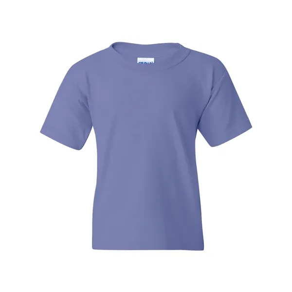 Youth 5.3 oz pre-shrunk, 100% heavy cotton t-shirt. Blank product.... from ASI 84358 S&S Activewear