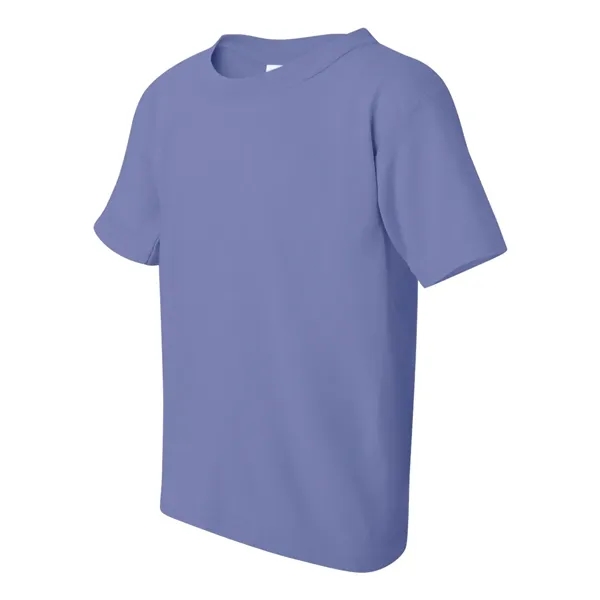 Youth 5.3 oz pre-shrunk, 100% heavy cotton t-shirt. Blank product.... from ASI 84358 S&S Activewear