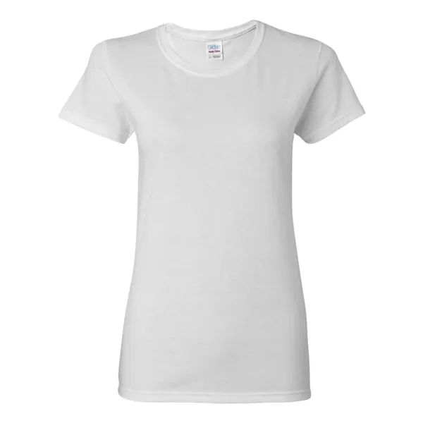 Ladies' heavywight cotton t-shirt Blank product.... from ASI 84358 S&S Activewear
