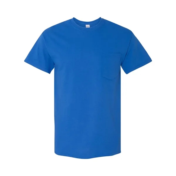 100% heavy cotton, pre-shrunk t-shirt with left chest pocket.... from ASI 84358 S&S Activewear