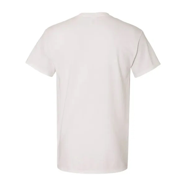 100% heavy cotton, pre-shrunk t-shirt with left chest pocket.... from ASI 84358 S&S Activewear