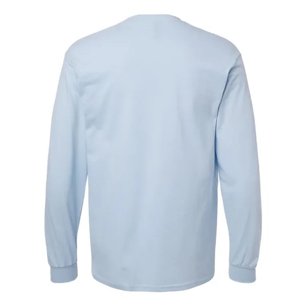 Heavy 100% cotton long sleeve 5.3 oz t-shirt. Blank product.... from ASI 84358 S&S Activewear