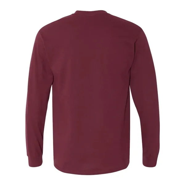 Heavy 100% cotton long sleeve 5.3 oz t-shirt. Blank product.... from ASI 84358 S&S Activewear