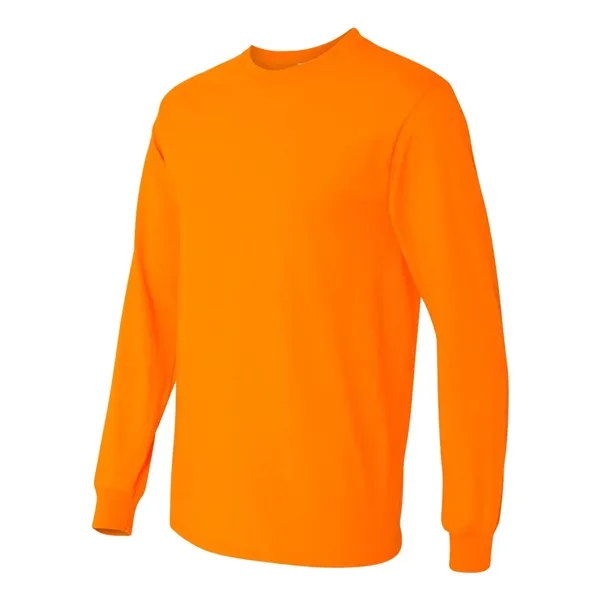 Heavy 100% cotton long sleeve 5.3 oz t-shirt. Blank product.... from ASI 84358 S&S Activewear