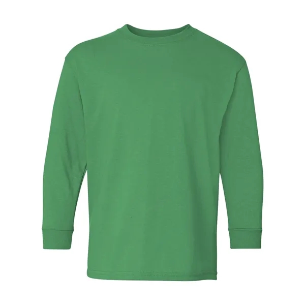 Youth 5.3 oz pre-shrunk, 100% heavy cotton t-shirt. Blank product.... from ASI 84358 S&S Activewear