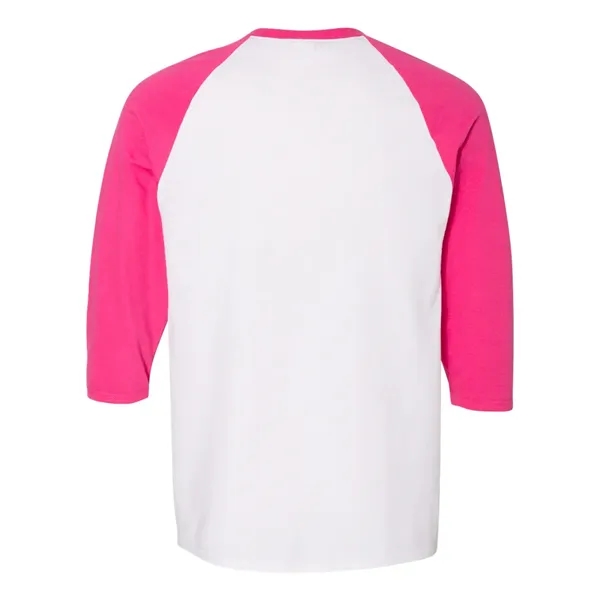 Gildan® Heavy Cotton™ Three Quarter Raglan Sleeve T-Shirt.... from ASI 84358 S&S Activewear