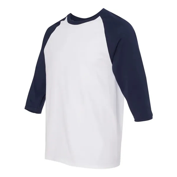 Gildan® Heavy Cotton™ Three Quarter Raglan Sleeve T-Shirt.... from ASI 84358 S&S Activewear
