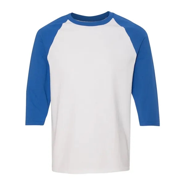 Gildan® Heavy Cotton™ Three Quarter Raglan Sleeve T-Shirt.... from ASI 84358 S&S Activewear