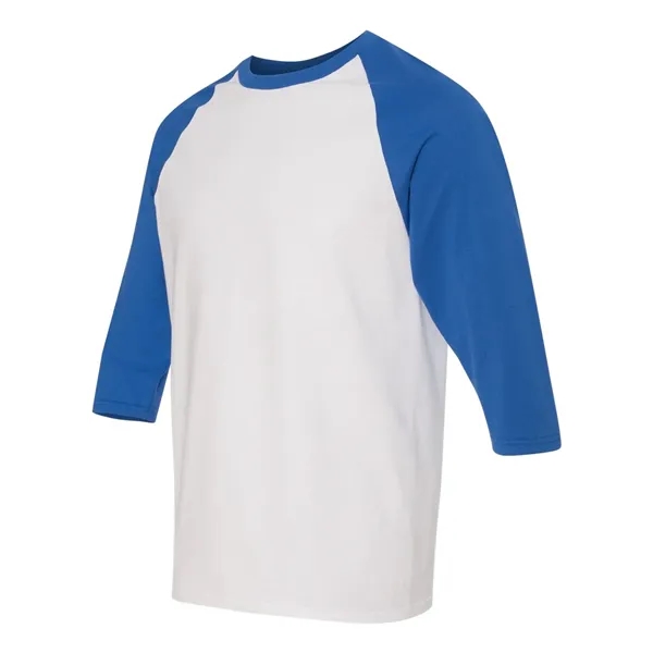 Gildan® Heavy Cotton™ Three Quarter Raglan Sleeve T-Shirt.... from ASI 84358 S&S Activewear