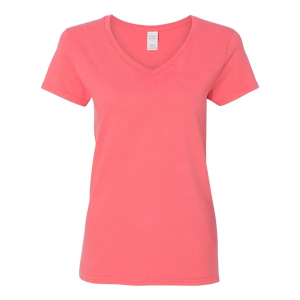 Gildan® Heavy Cotton™ Ladies' V-Neck T-Shirt, blank.... from ASI 84358 S&S Activewear