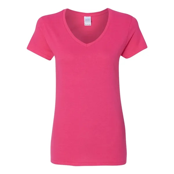 Gildan® Heavy Cotton™ Ladies' V-Neck T-Shirt, blank.... from ASI 84358 S&S Activewear