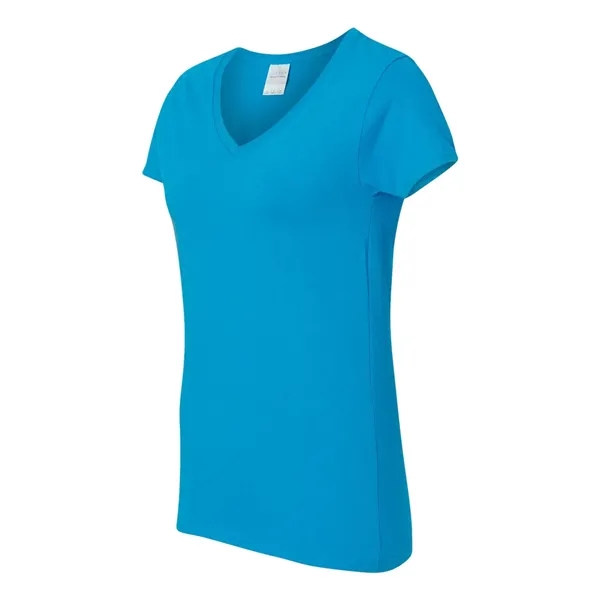 Gildan® Heavy Cotton™ Ladies' V-Neck T-Shirt, blank.... from ASI 84358 S&S Activewear