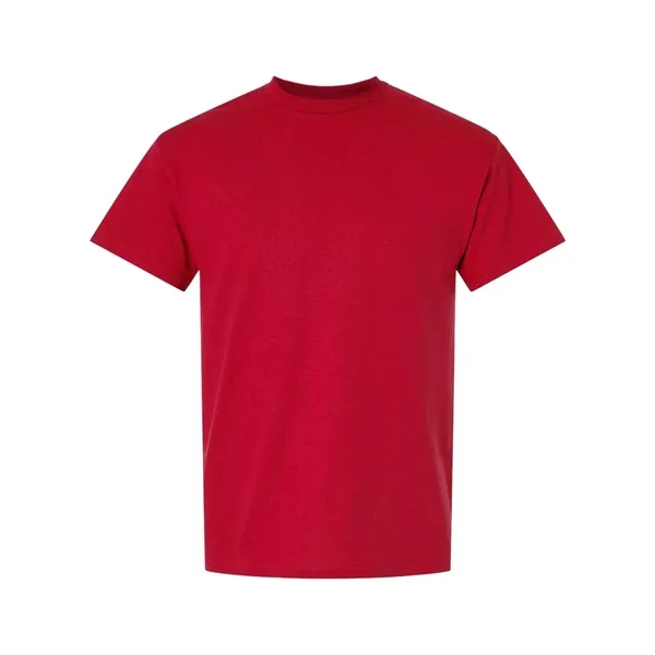 Adult quarter turned 5.6 oz pre-shrunk 50% polyester / 50% cotton... from ASI 84358 S&S Activewear