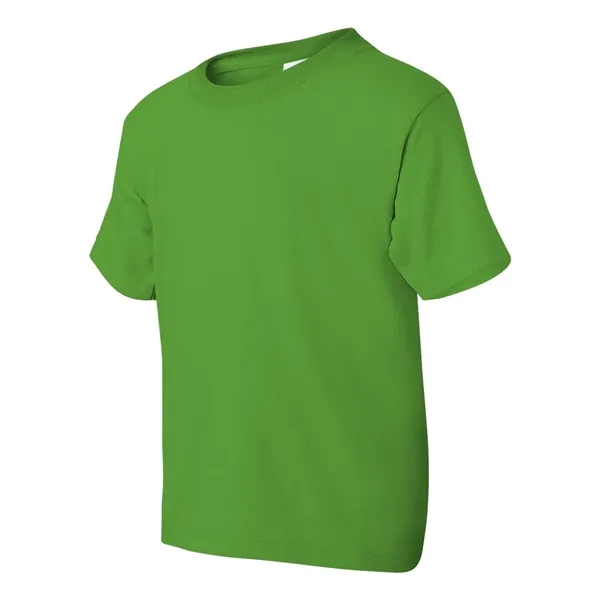 Youth 5.6 oz preshrunk 50% polyester / 50% cotton t-shirt. Blank... from ASI 84358 S&S Activewear
