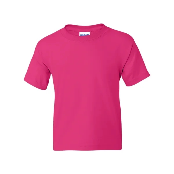 Youth 5.6 oz preshrunk 50% polyester / 50% cotton t-shirt. Blank... from ASI 84358 S&S Activewear
