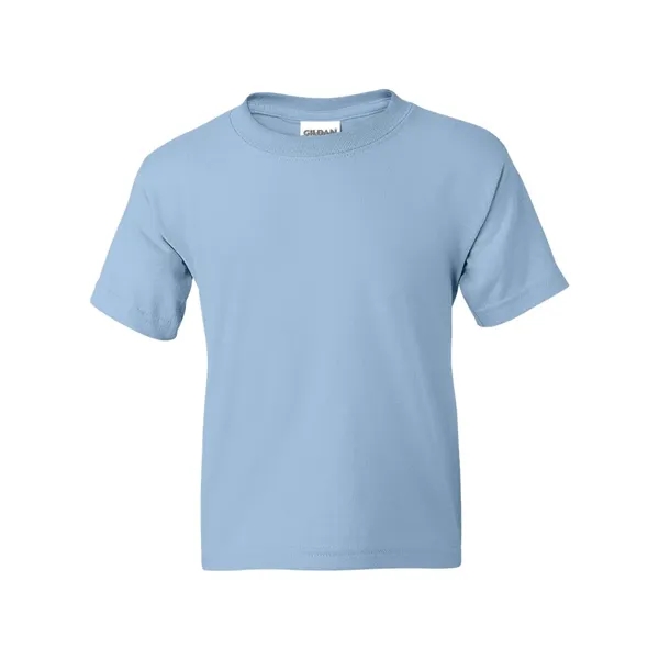 Youth 5.6 oz preshrunk 50% polyester / 50% cotton t-shirt. Blank... from ASI 84358 S&S Activewear